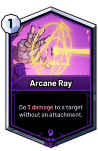skyweaver arcane ray card